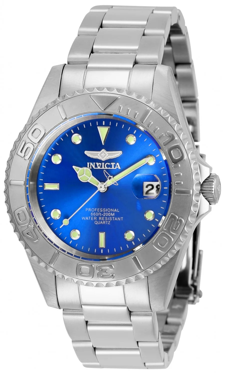 Invicta Pro Diver Quartz Blue Dial Men's Watch 37 mm 29938