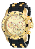Invicta Pro Diver Quartz Gold Dial Men's Watch 48 mm 17884