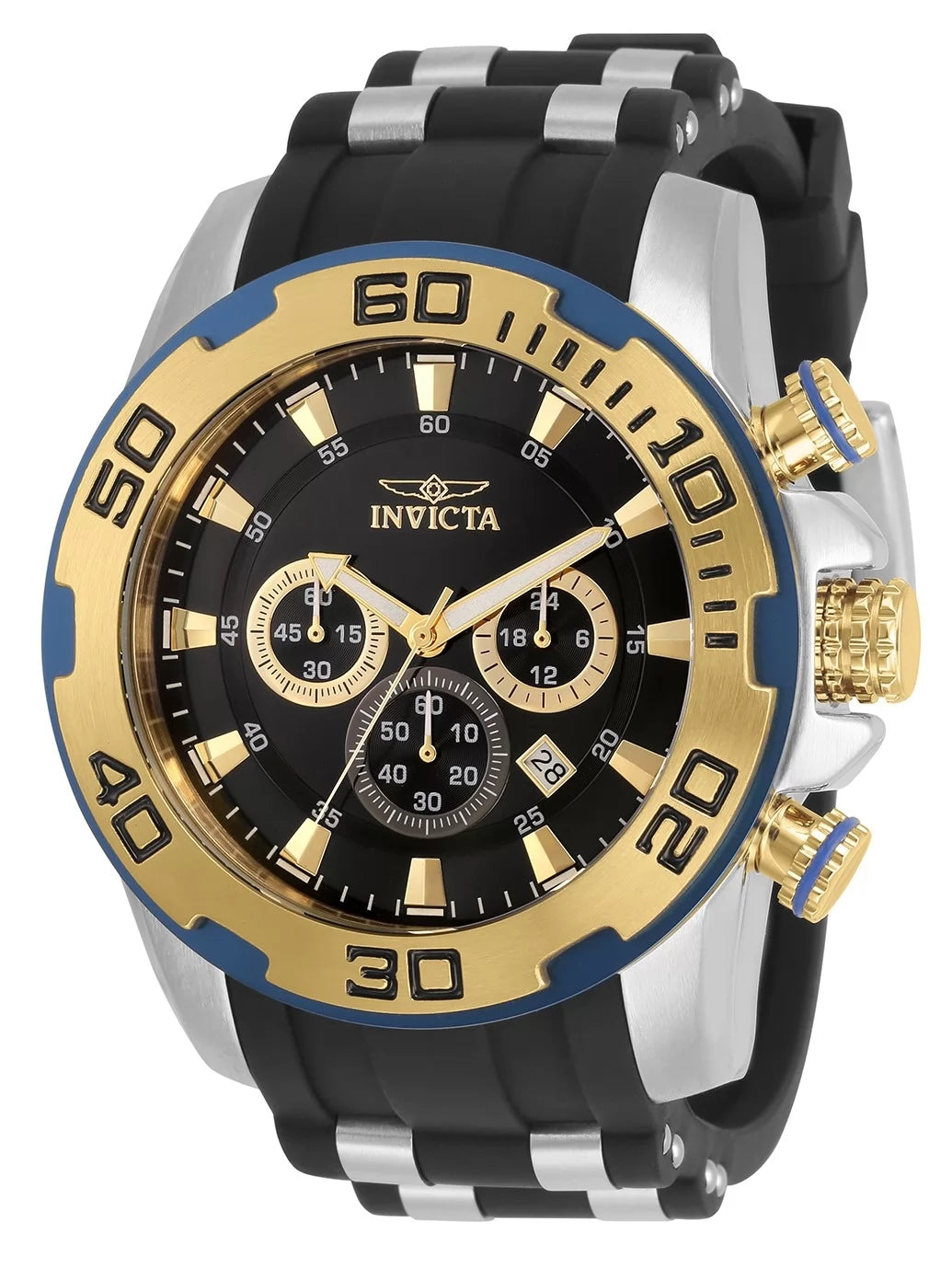 Invicta Pro Diver Quartz Green Dial Men's Watch 50 mm 30765