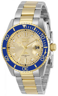 Invicta Pro Diver Quartz Gold Dial Lady Watch 38 mm 30482