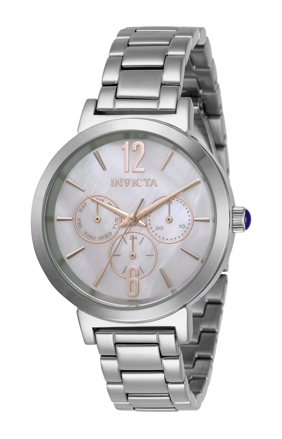 Invicta Angel Quartz Mother of Pearl Dial Lady Watch 39 mm 31082