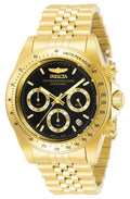 Invicta Speedway Quartz Black Dial Men's Watch 39 mm 31001