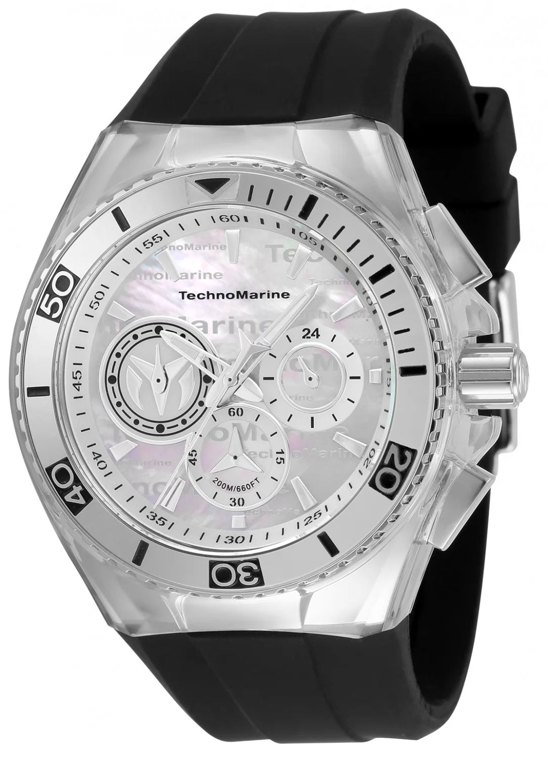 TechnoMarine Cruise Quartz Silver Dial Men's Watch 46 mm TM-120021