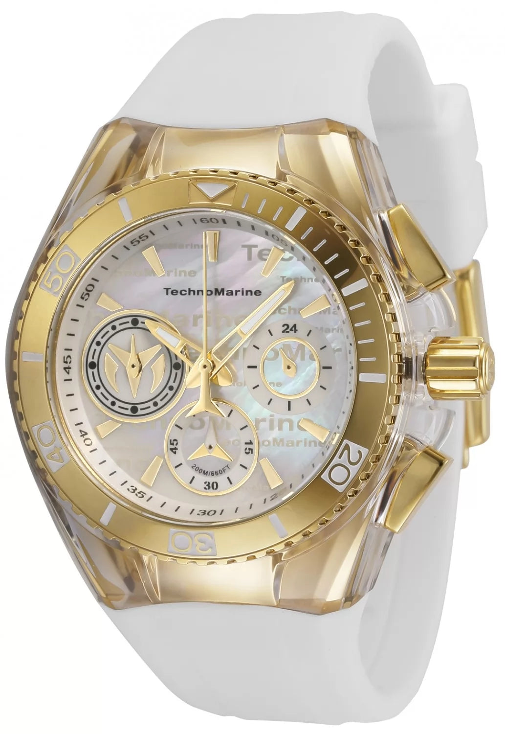 TechnoMarine Cruise Quartz Silver Dial Lady Watch 40 mm TM-120028