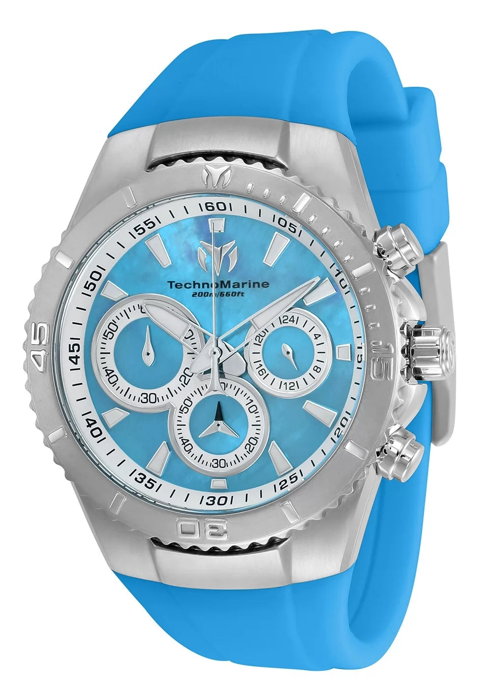TechnoMarine Manta Quartz Blue Dial Lady Watch 40 mm TM-220078