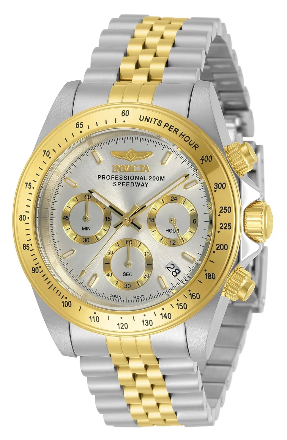Invicta Speedway Quartz Silver Dial Men's Watch 39 mm 30991