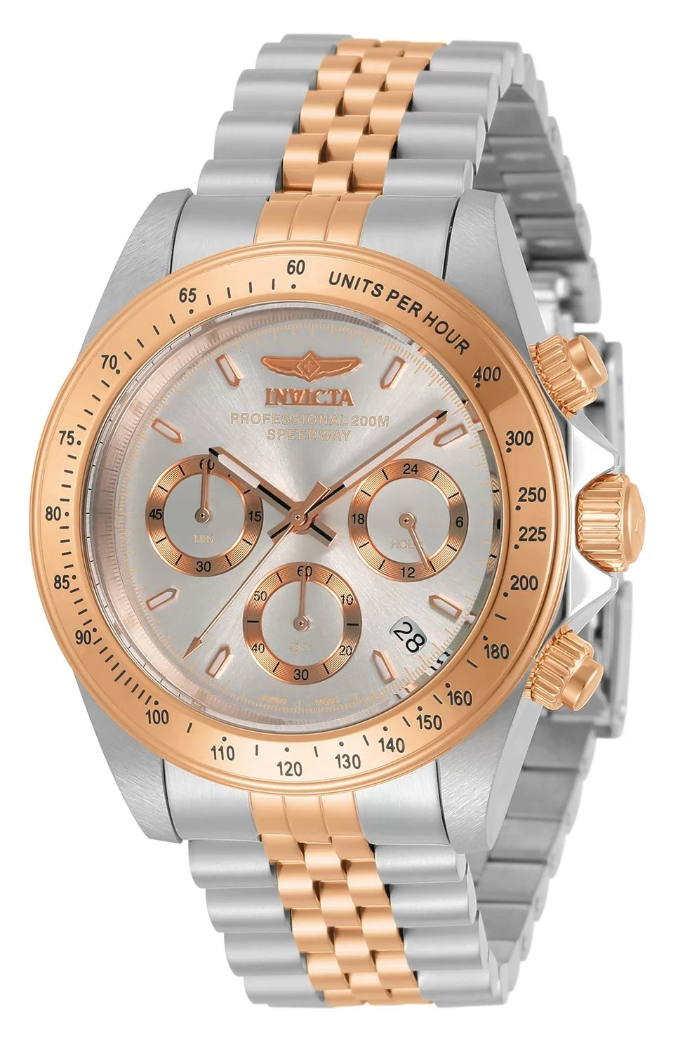 Invicta Speedway Quartz Silver Dial Men's Watch 39 mm 30995