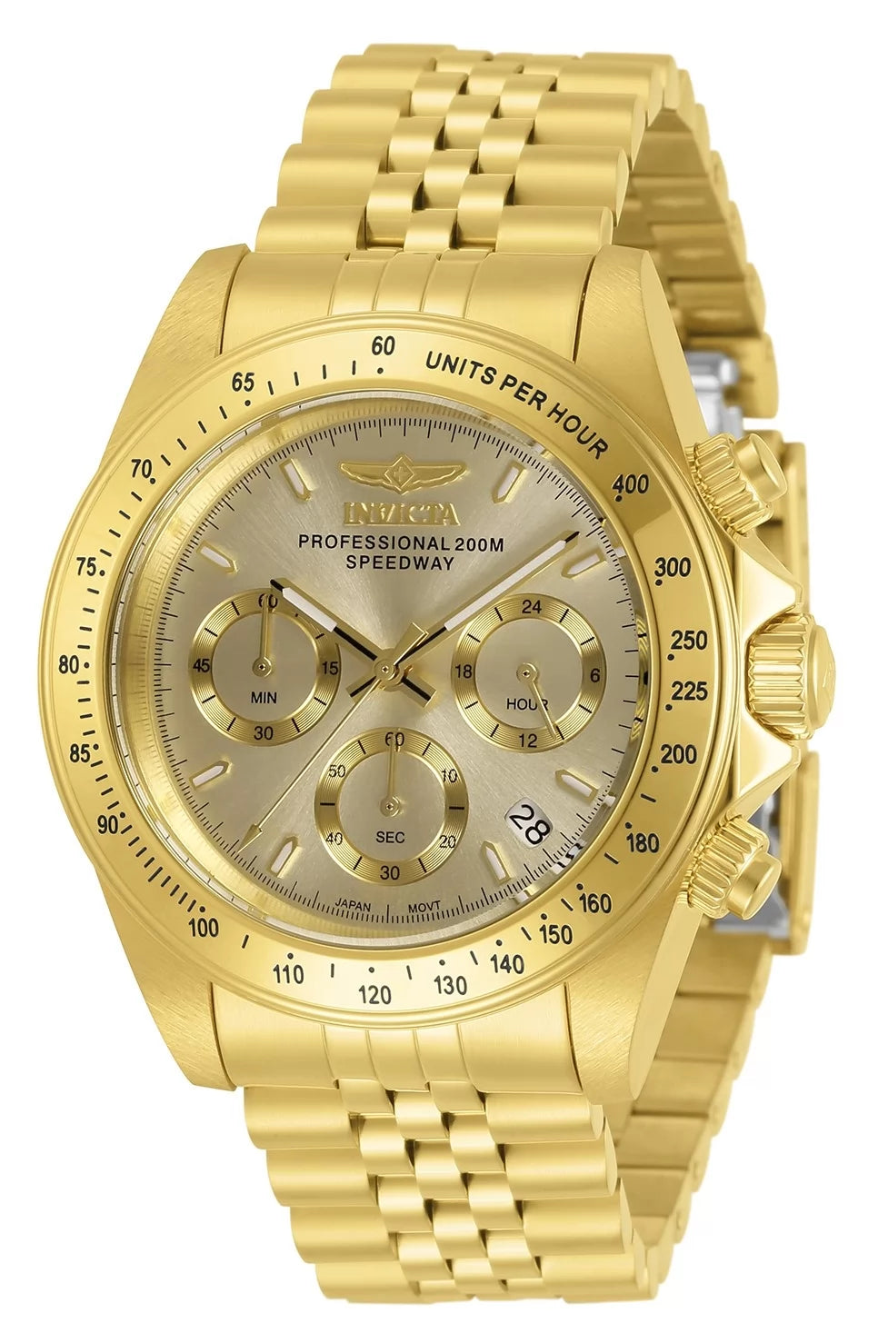 Invicta Speedway Quartz White Dial Men's Watch 39 mm 30997
