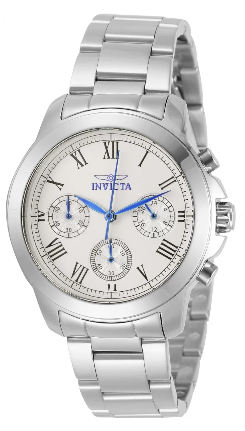 Invicta Specialty Quartz Silver Dial Lady Watch 37 mm 21653
