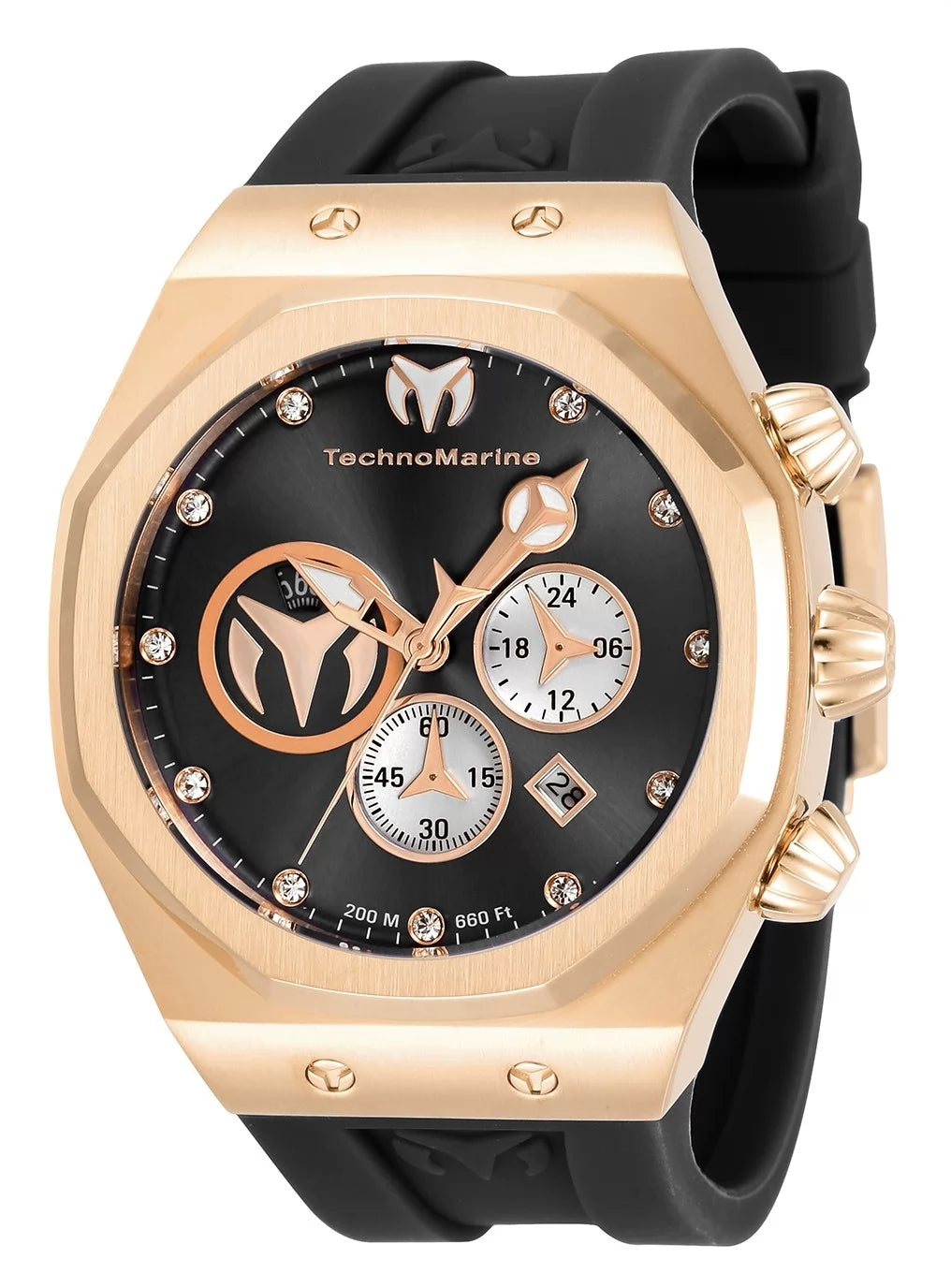 TechnoMarine Reef Quartz Gold Dial Men's Watch 45 mm TM-520004