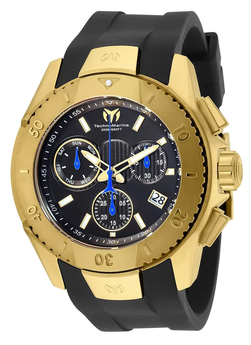 TechnoMarine UF6 Quartz Mother of Pearl Dial Men's Watch 48 mm TM-620003