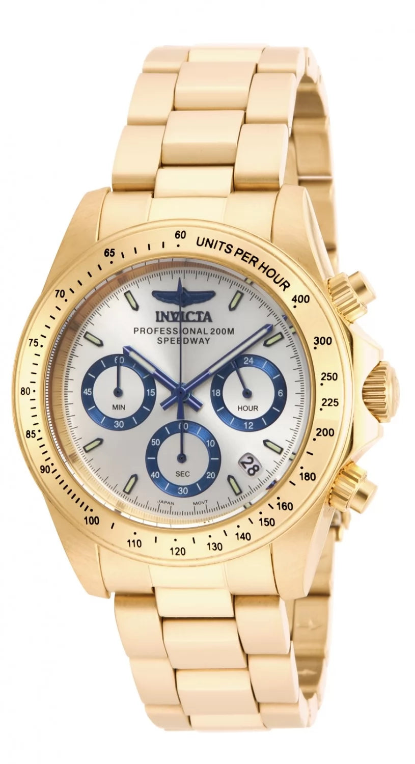 Invicta Speedway Quartz Silver Dial Men's Watch 39 mm 17312