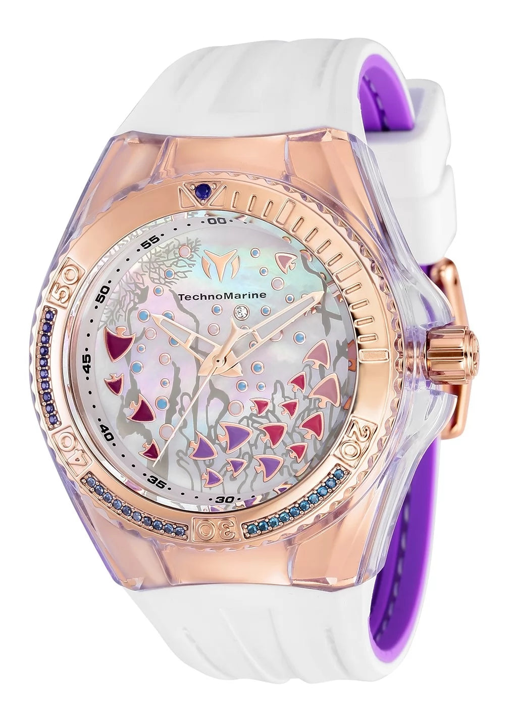 TechnoMarine Cruise Quartz Mother of Pearl Dial Lady Watch 40 mm TM-119021