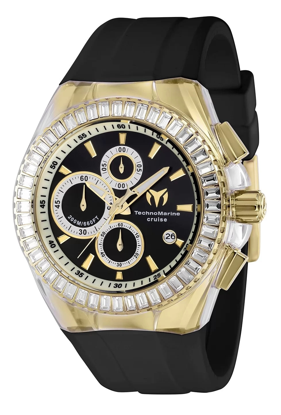 TechnoMarine Cruise Quartz Silver Dial Men's Watch 45 mm TM-121155