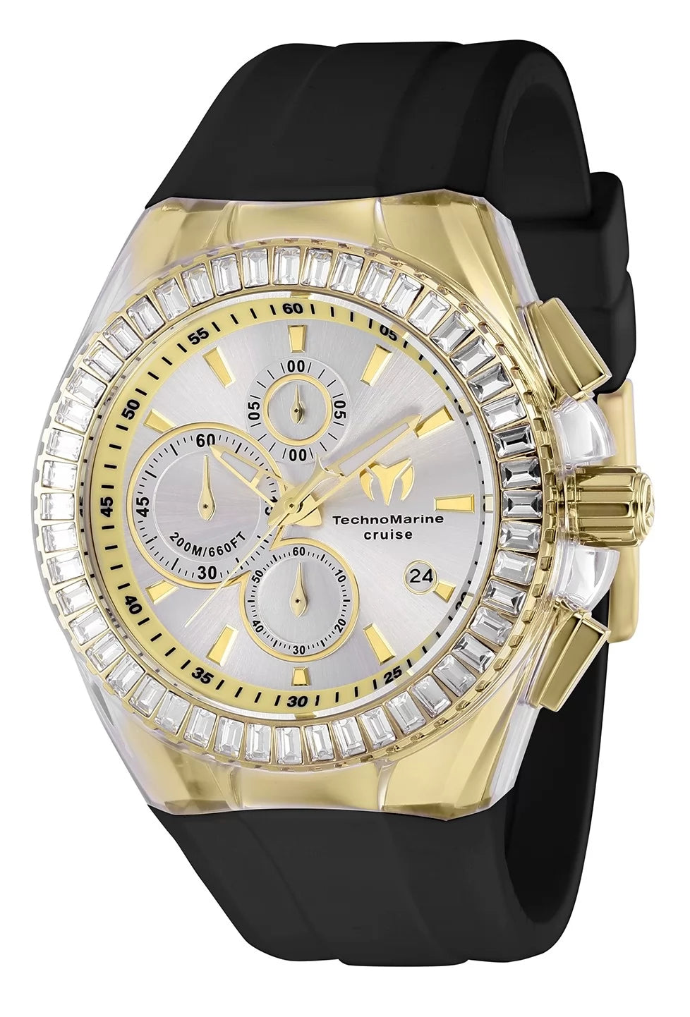 TechnoMarine Cruise Quartz Silver Dial Men's Watch 48 mm TM-121156