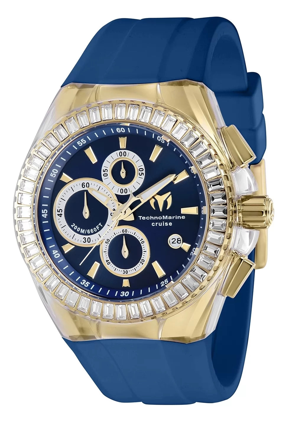TechnoMarine Cruise Quartz Silver Dial Men's Watch 48 mm TM-121158