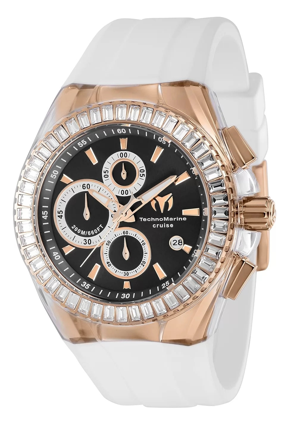 TechnoMarine Cruise Quartz Black Dial Men's Watch 48 mm TM-121160