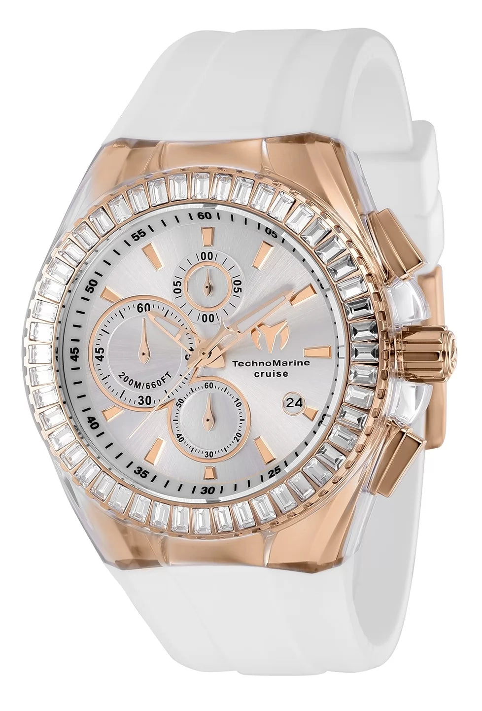 TechnoMarine Cruise Quartz Silver Dial Men's Watch 45 mm TM-121161