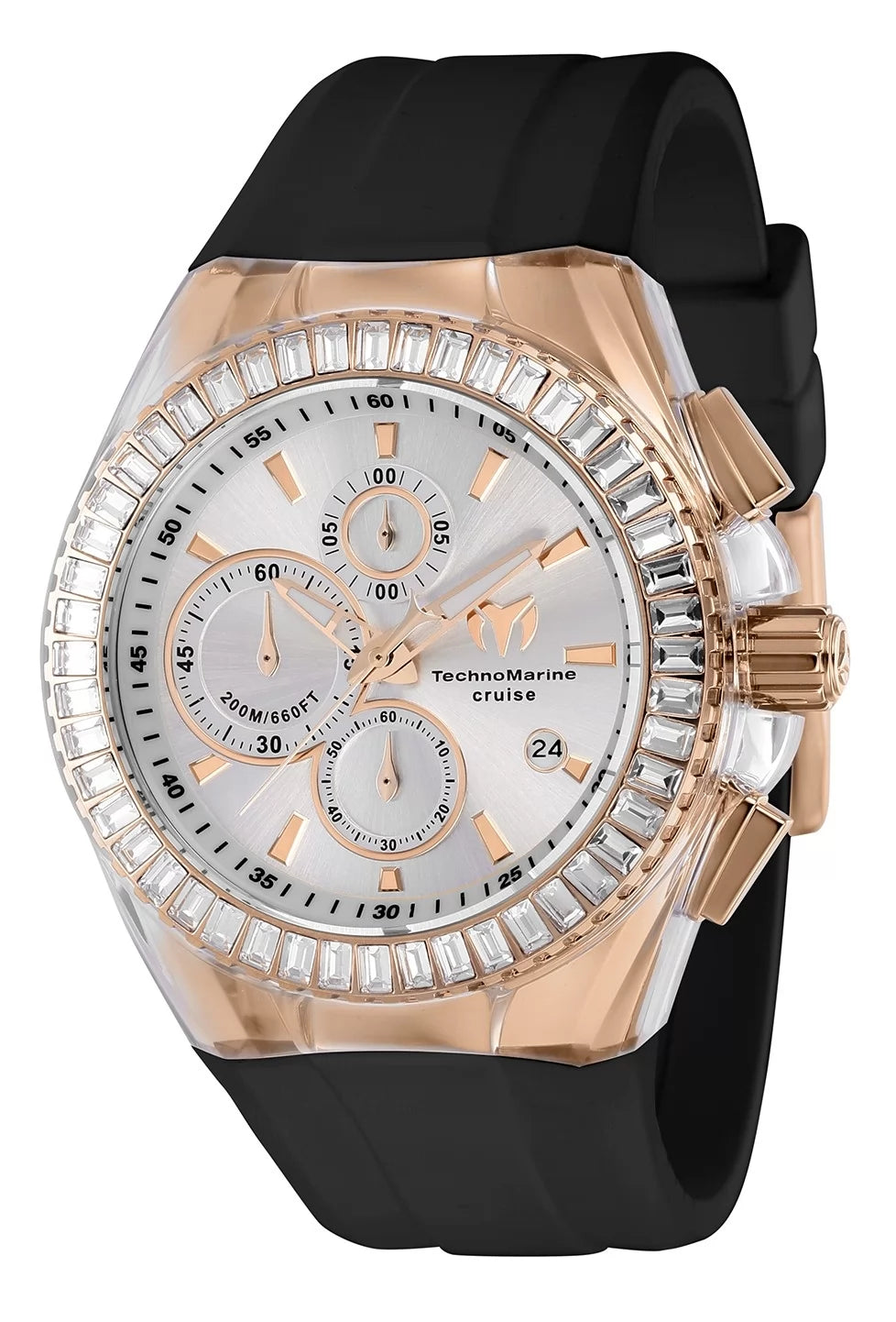 TechnoMarine Cruise Quartz Silver Dial Men's Watch 45 mm TM-121163