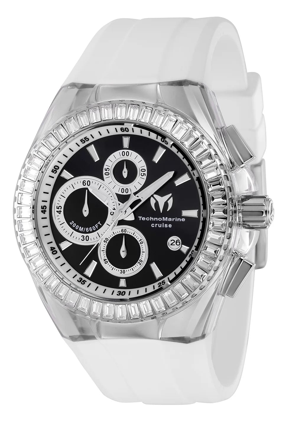 TechnoMarine Cruise Quartz Black Dial Men's Watch 45 mm TM-121147