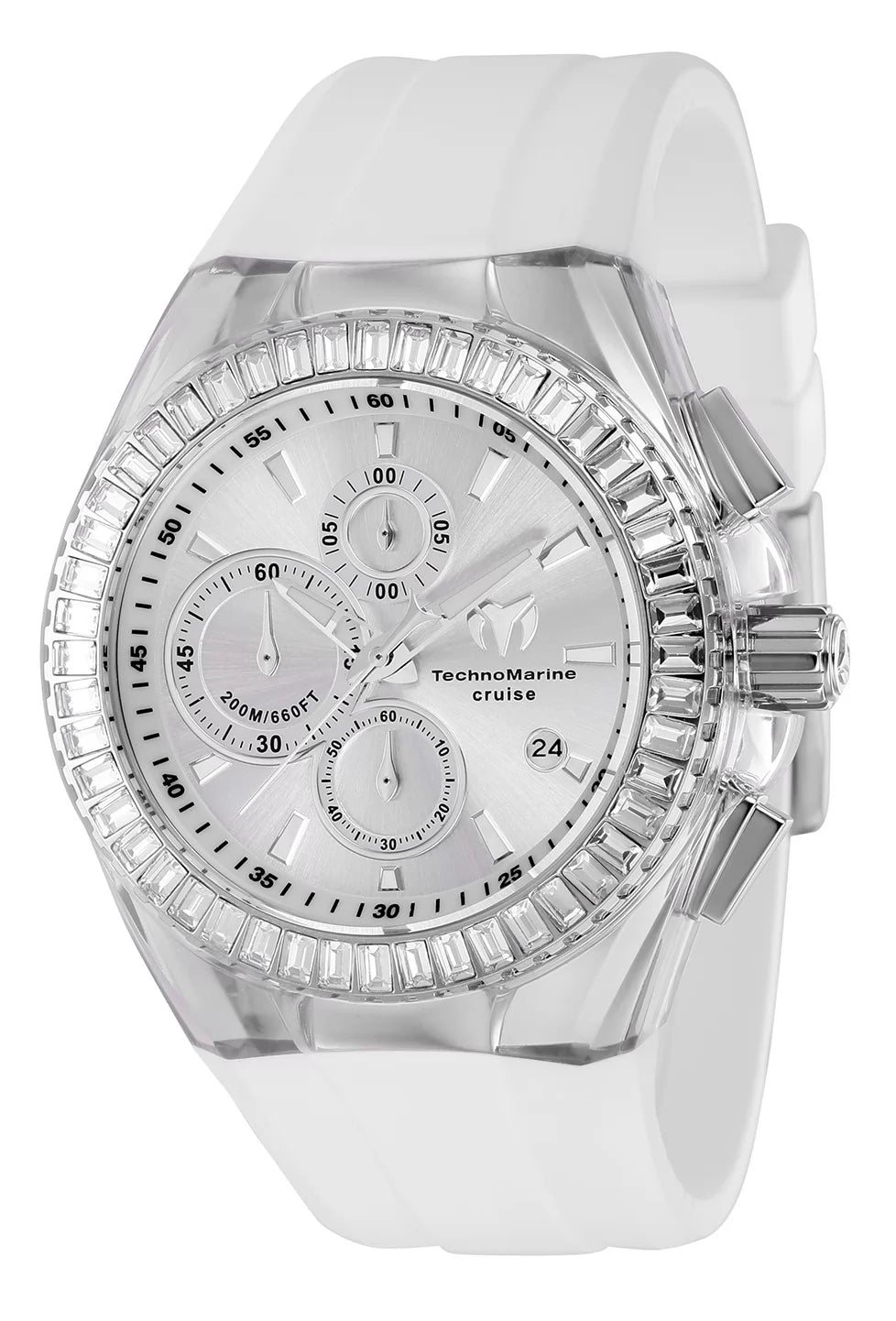 TechnoMarine Cruise Quartz Silver Dial Men's Watch 45 mm TM-121148