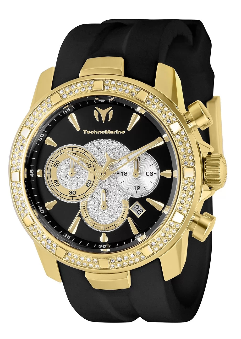 TechnoMarine UF6 Quartz Mother of Pearl Dial Men's Watch 48 mm TM-621011