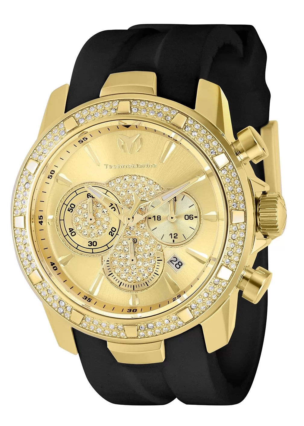 TechnoMarine UF6 Quartz Mother of Pearl Dial Men's Watch 45 mm TM-621012