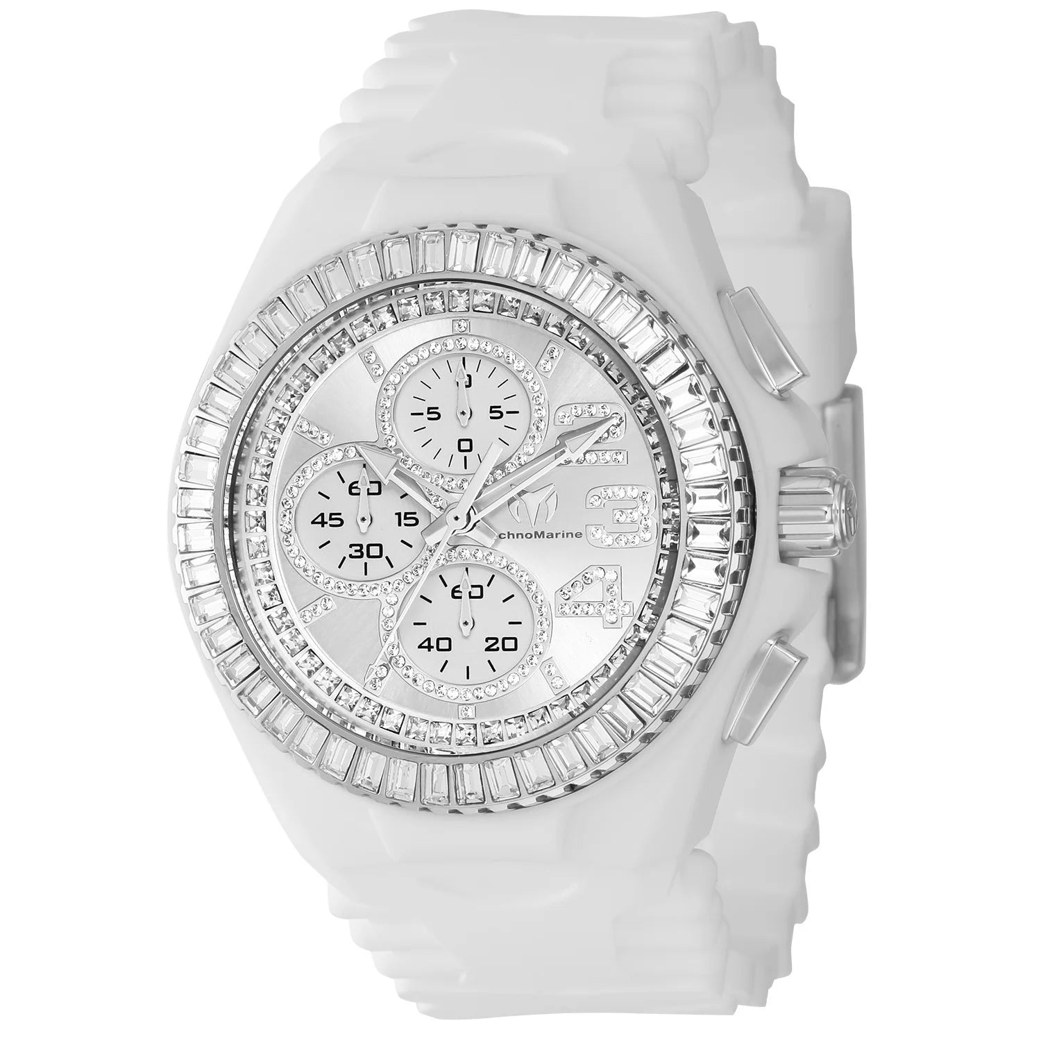 TechnoMarine Cruise Quartz Silver Dial Men's Watch 48 mm TM-121181