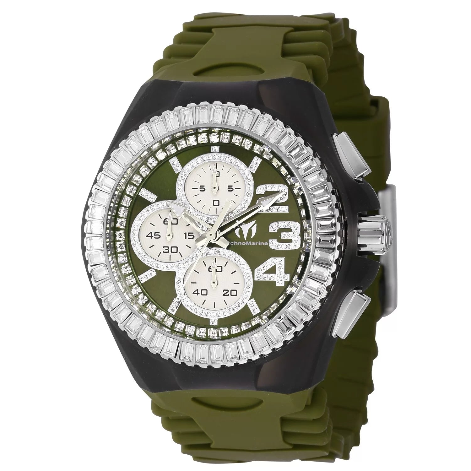 TechnoMarine Cruise Quartz Silver Dial Men's Watch 45 mm TM-121183