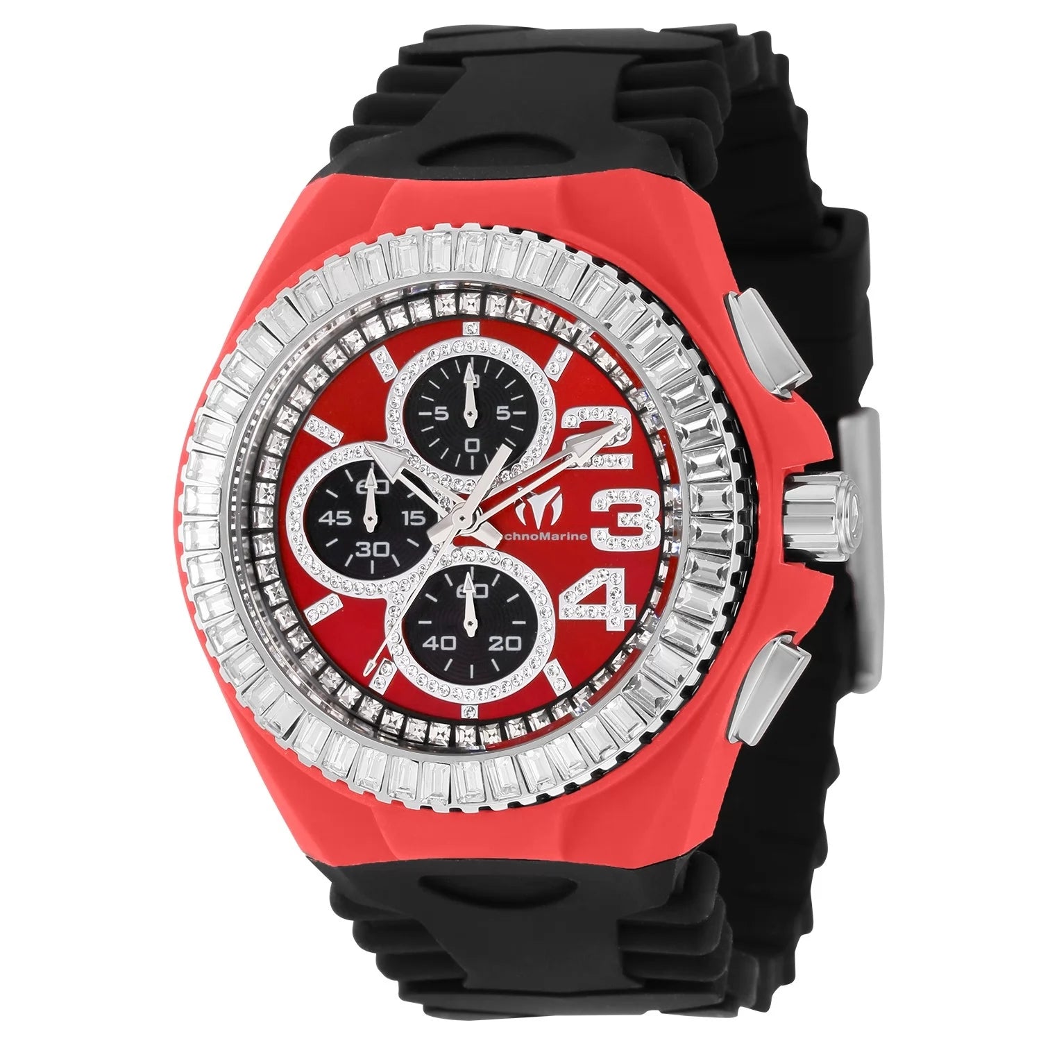 TechnoMarine Cruise Quartz Silver Dial Men's Watch 45 mm TM-121185