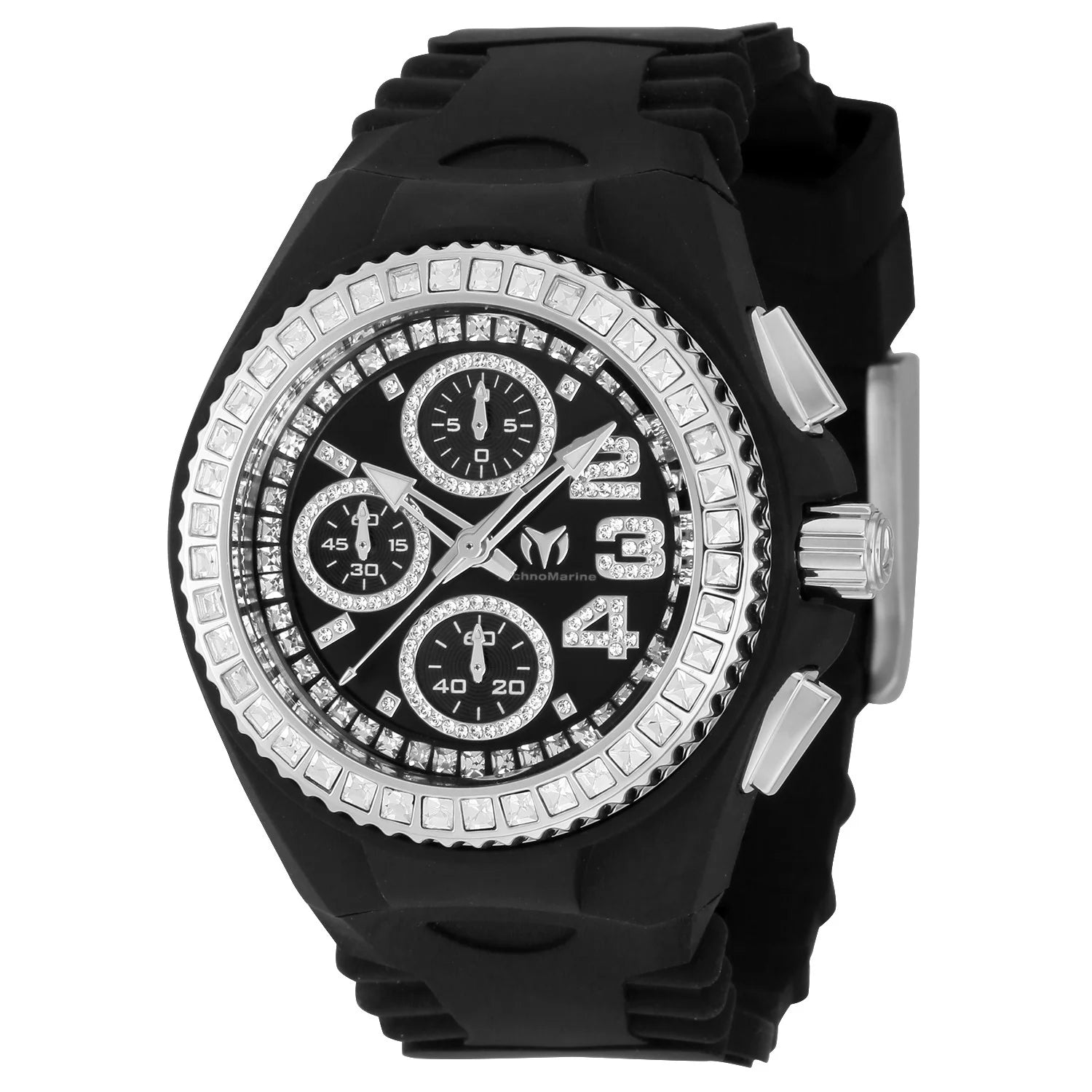 TechnoMarine Cruise Quartz Black Dial Lady Watch 48 mm TM-121192