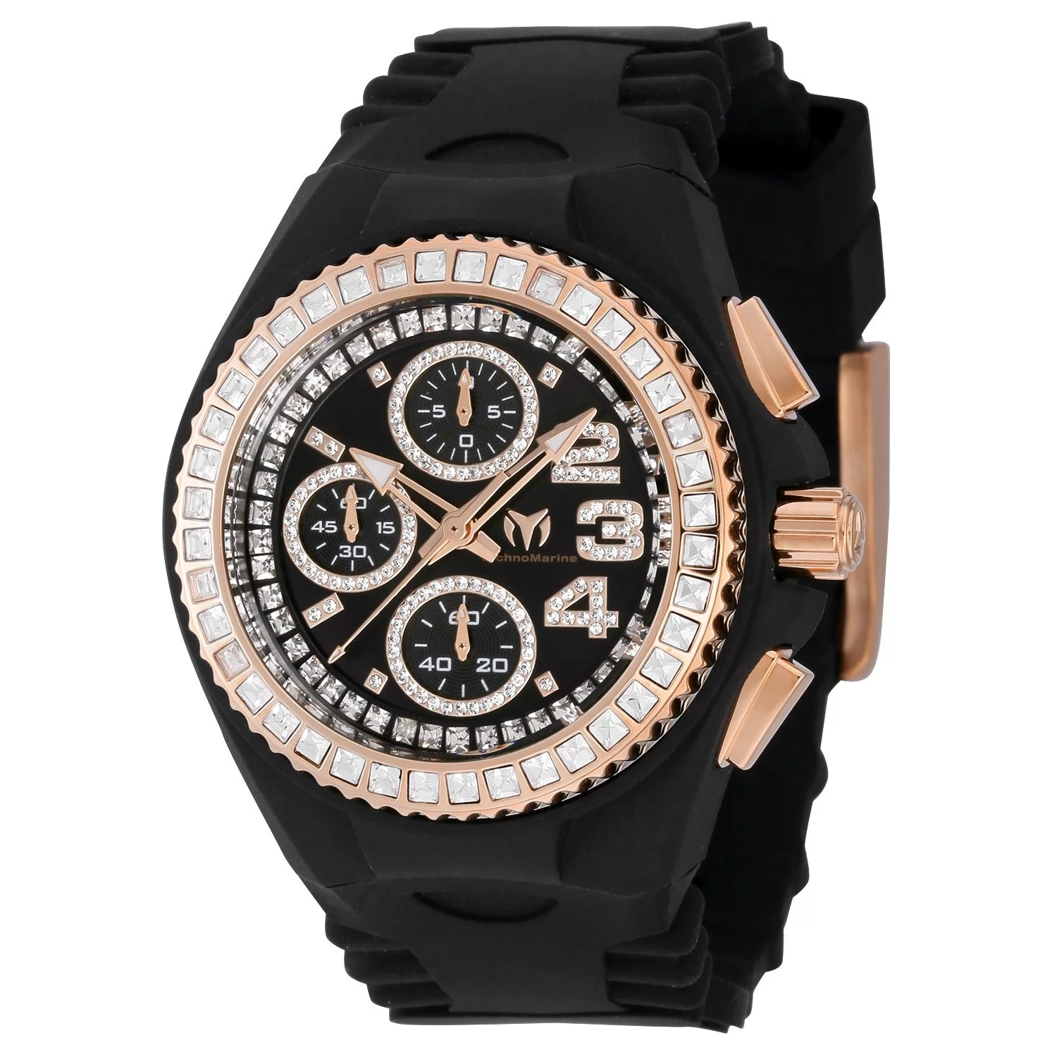 TechnoMarine Cruise Quartz Black Dial Lady Watch 40 mm TM-121200
