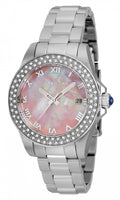 Invicta Angel Quartz Pink Dial Lady Watch 34 mm 36070