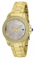 Invicta Angel Quartz Mother of Pearl Dial Lady Watch 34 mm 36073