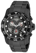 Invicta Pro Diver Quartz Black Dial Men's Watch 48 mm 19838