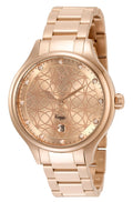 Invicta Angel Quartz Rose Gold Dial Lady Watch 38 mm 35826