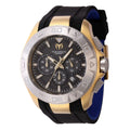 TechnoMarine UF6 Quartz Black Dial Men's Watch 48 mm TM-622005