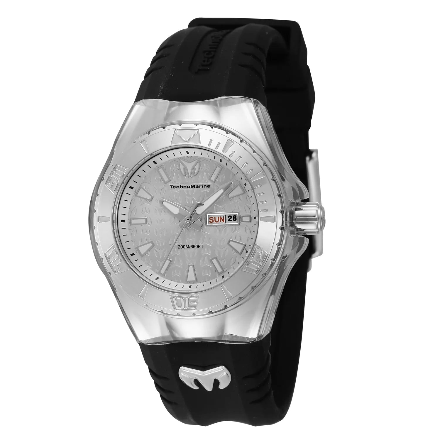 TechnoMarine Cruise Quartz Silver Dial Lady Watch 36 mm TM-122016
