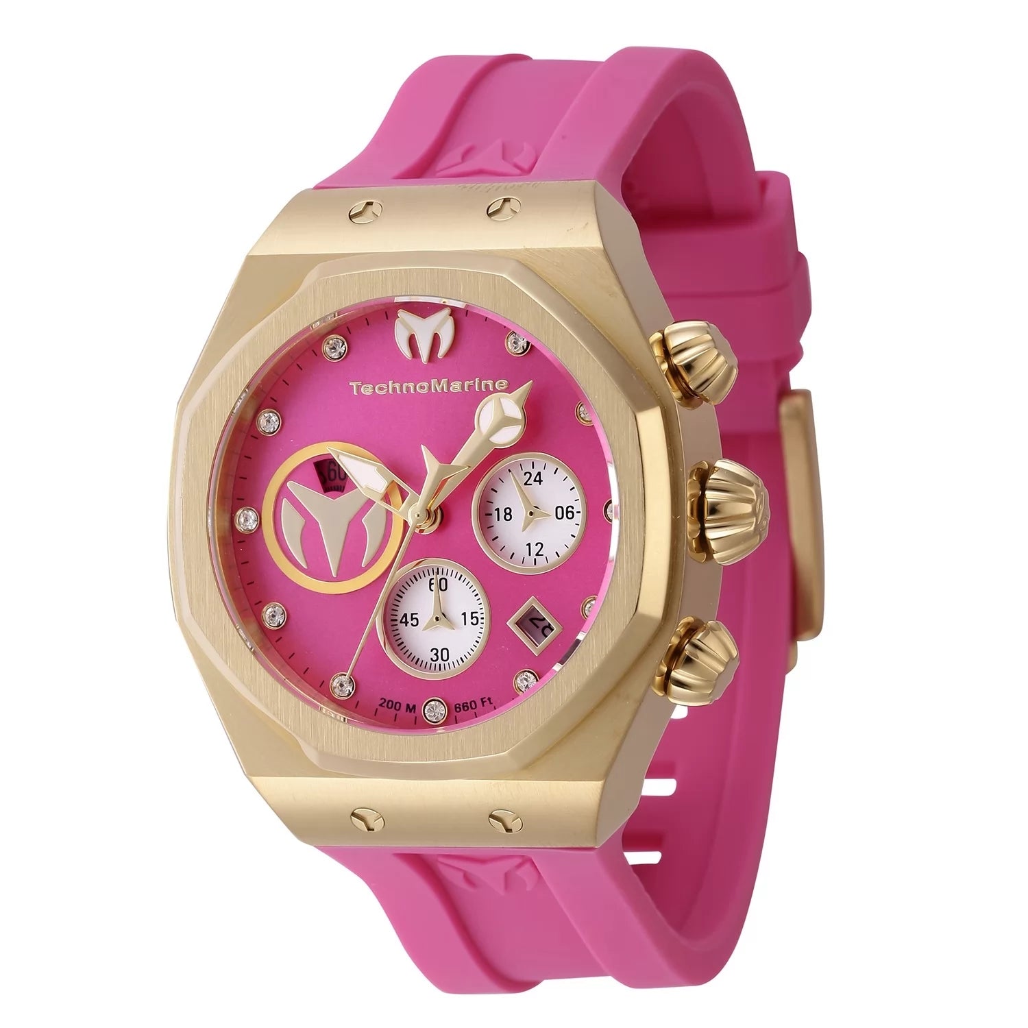 TechnoMarine Reef Quartz Pink Dial Lady Watch 40 mm TM-523009