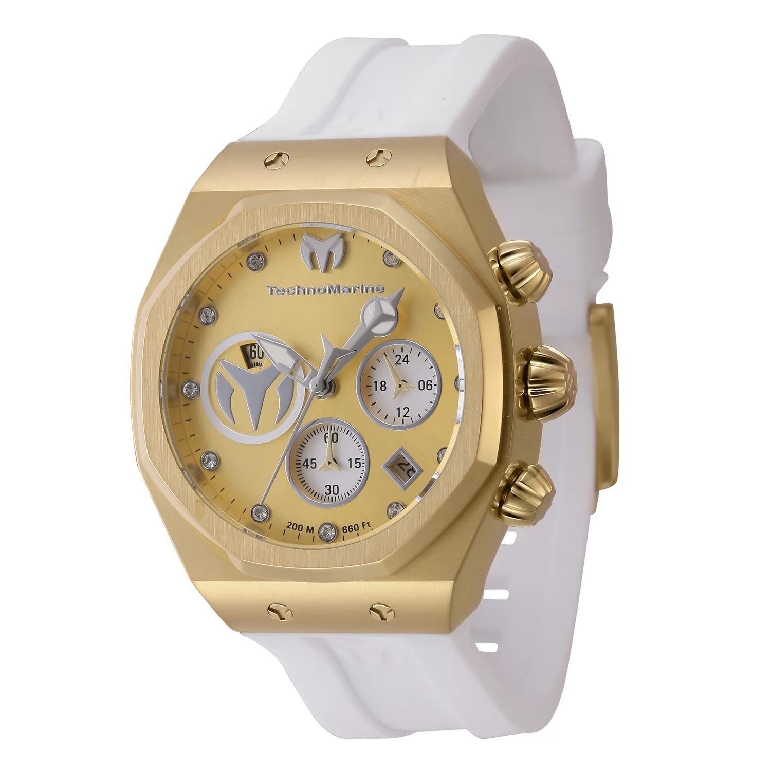 TechnoMarine Reef Quartz Gold Dial Lady Watch 40 mm TM-523008
