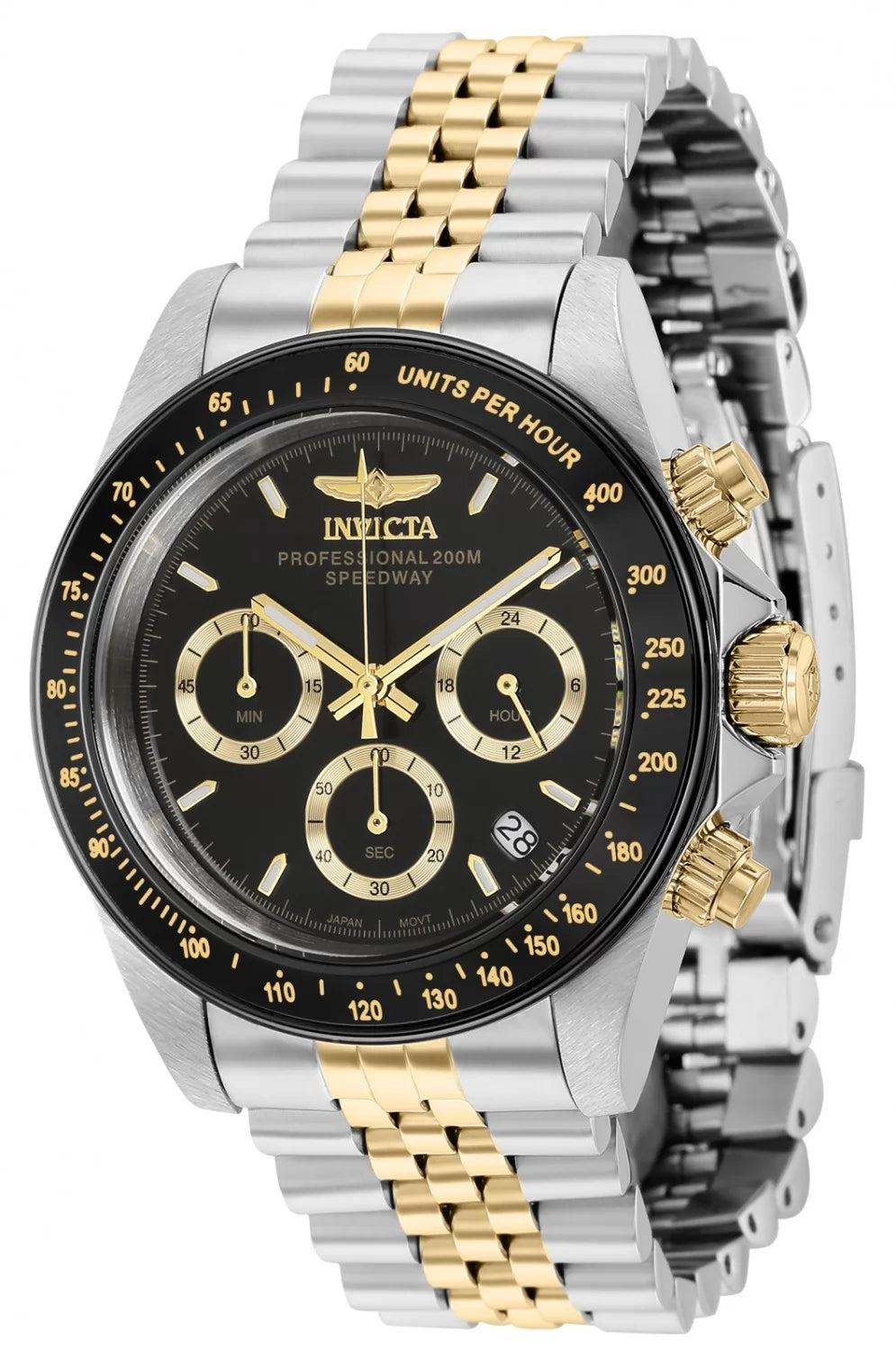 Invicta Speedway Quartz Black Dial Men's Watch 39 mm 36739