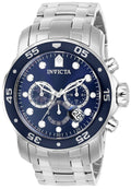 Invicta Pro Diver Quartz Blue Dial Men's Watch 48 mm 0070