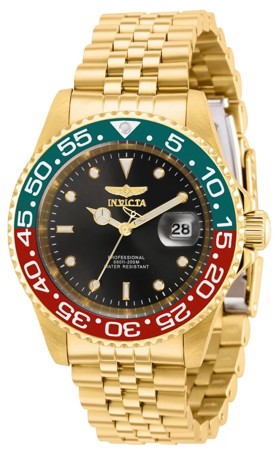 Invicta Pro Diver Quartz Black Dial Men's Watch 40 mm 36041