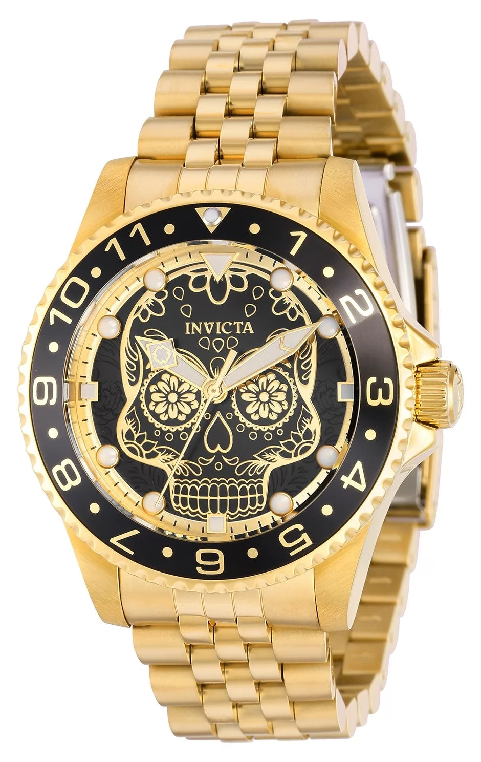 Invicta Pro Diver Quartz Gold Dial Men's Watch 40 mm 36860