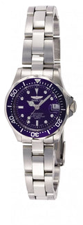 Invicta Pro Diver Quartz Blue Dial Lady Watch 24 mm 9177
