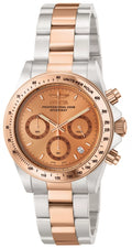 Invicta Speedway Quartz Rose Gold Dial Men's Watch 39 mm 6933