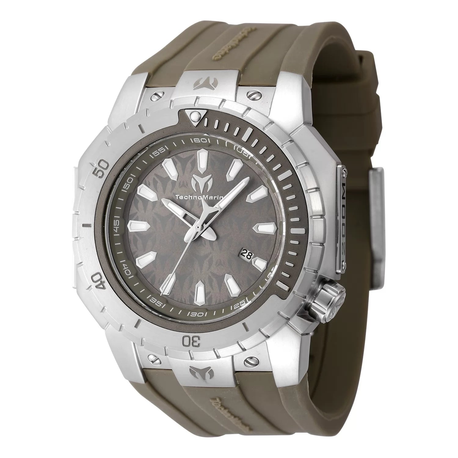 TechnoMarine Manta Quartz Green Dial Men's Watch 48 mm TM-224008