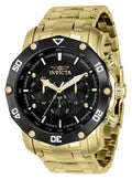 Invicta Pro Diver Quartz Black Dial Men's Watch 50 mm 37725