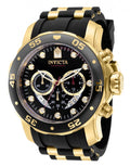 Invicta Pro Diver Quartz Black Dial Men's Watch 48 mm 37228