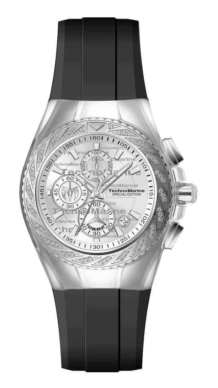 TechnoMarine Cruise Quartz Silver Dial Men's Watch 44 mm TM-125014